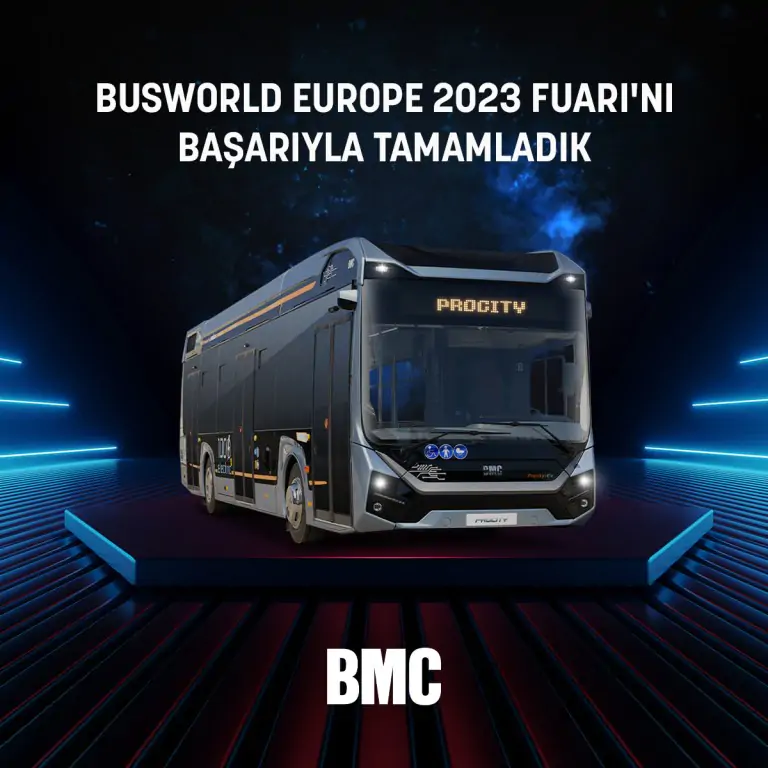 BUSWORLD EUROPE 2023 FUARI'NI BAŞARIYLA TAMAMLADIK